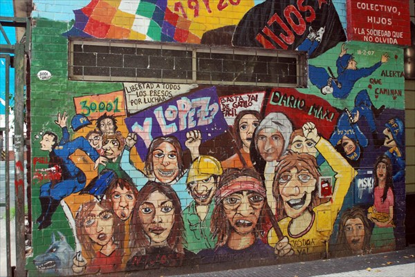 Граффити в Буэнос-Айресе